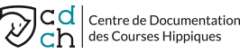 Logo CDCH - Centre de Documentation des Courses Hippiques