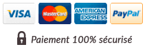Visa, Mastercard, American express et Pay Pal