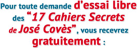 Vos cadeaux
