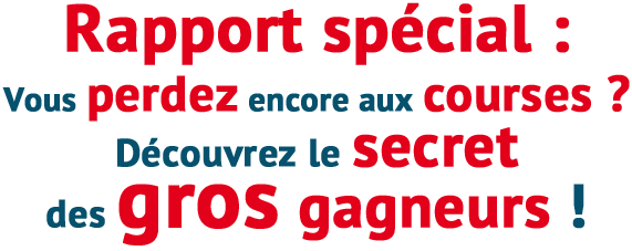 Rapport spécial