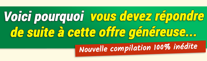 Voici pourquoi vous devez répondre de suite à cette offre généreuse...