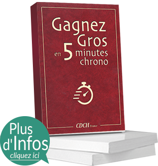 Pour plus d'infos sur le guide "Gagnez gros en 5 minutes chrono", cliquez ici